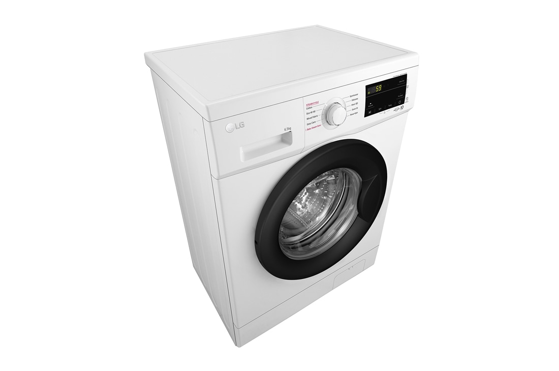 LG 6.5 kg, max. 1200 obrtaja/min., Mašina za pranje veša sa parom, Slim dubina, Pogled iz gornje perspektive, F2J3WSBWE, thumbnail 7