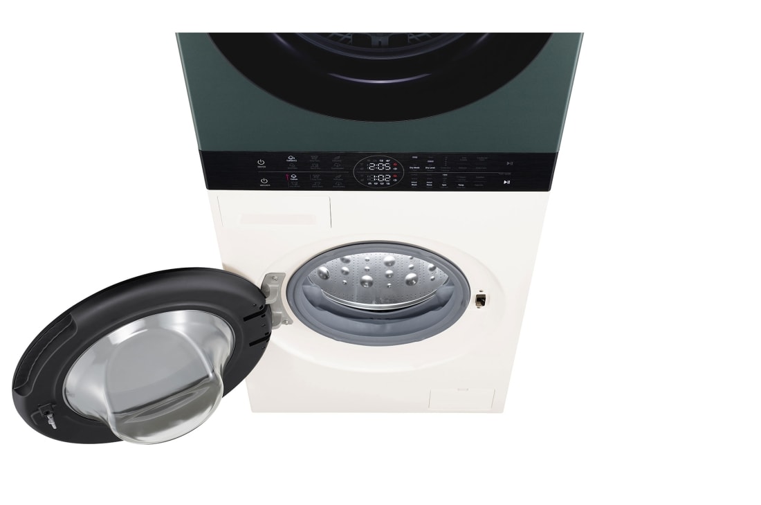 LG WashTower™, 12/10 kg, max. 1400 obrtaja/min., Steam™, TurboWash™360, kondenzator sa automatskim čišćenjem, ThinQ™ WiFi funkcija, WT1210EGF, WT1210EGF, thumbnail 10