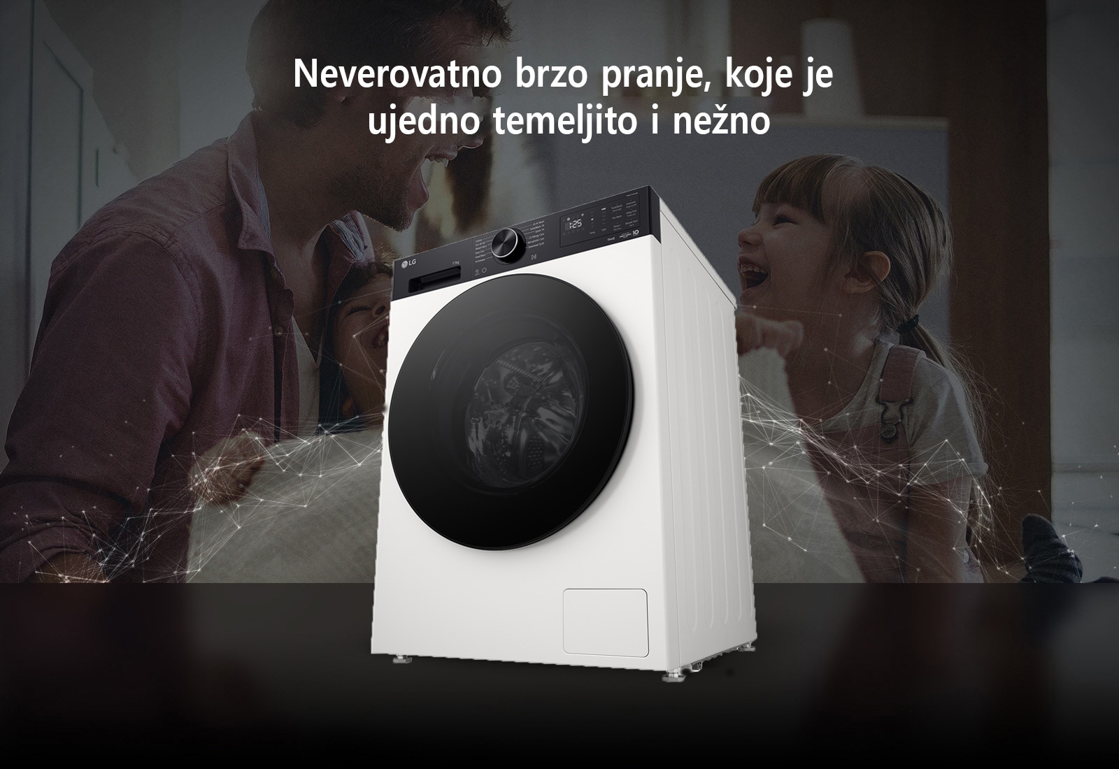 LG Mašina za pranje veša sa parom