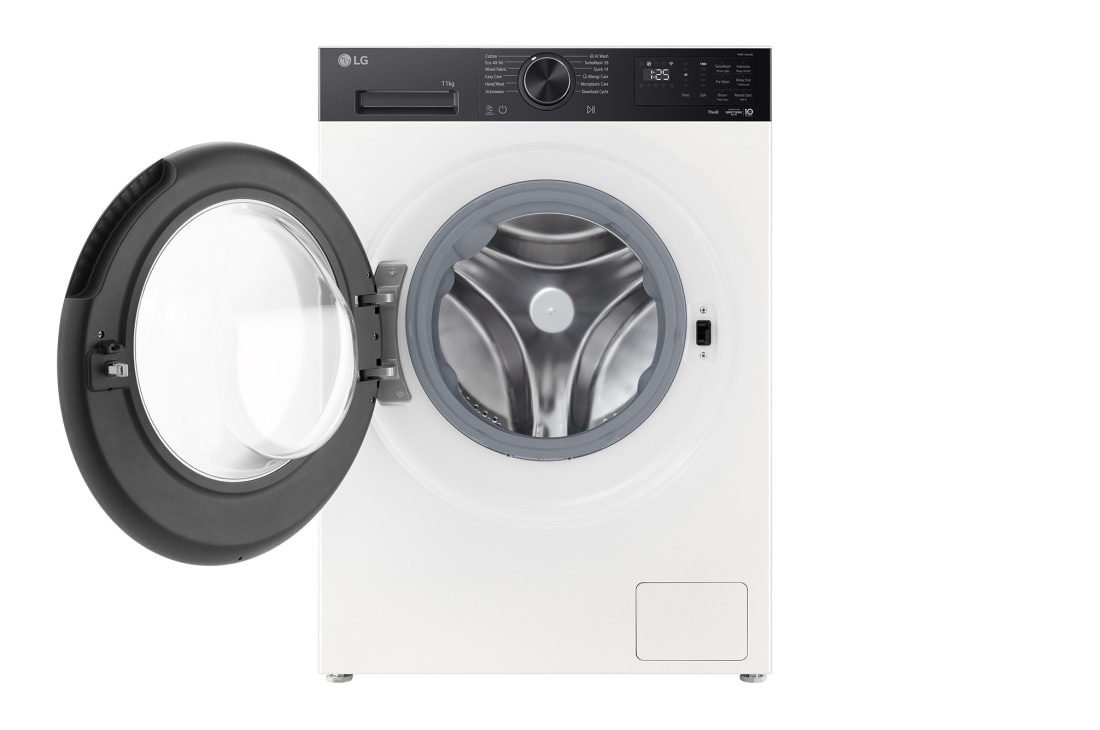 LG 11 kg, max. 1400 obrtaja/min., Mašina za pranje veša sa parom, AI DD™ tehnologija, TurboWash™360, WiFi Funkcija, 11 kg, max. 1400 obrtaja/min., Mašina za pranje veša sa parom, AI DD™ tehnologija, TurboWash™360, WiFi Funkcija, F4X5011THB, thumbnail 2