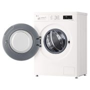 LG 7 kg, max. 1200 obrtaja/min., Mašina za pranje veša sa parom, Pogled sa desne strane, F2X10S7NWH, thumbnail 9