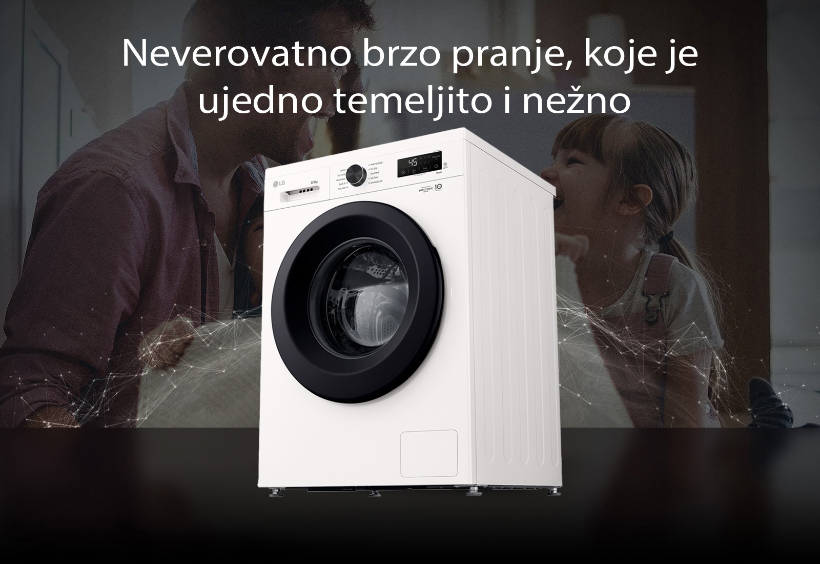 LG Mašina za pranje veša sa parom