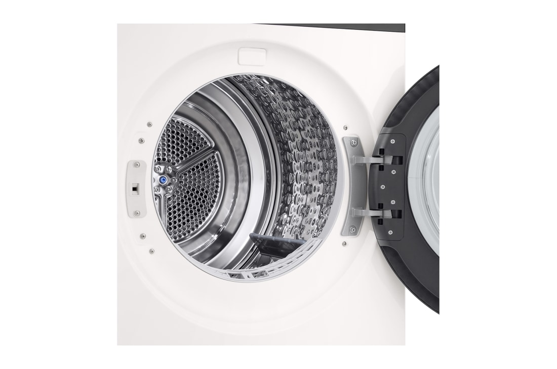 LG 9 kg, Eco Hybrid™ DUAL inverter toplotna pumpa za sušenje, kondenzator sa automatskim čišćenjem, ThinQ™ WiFi funkcija, Pogled otvora za deterdžent, RHX5009THB, thumbnail 6
