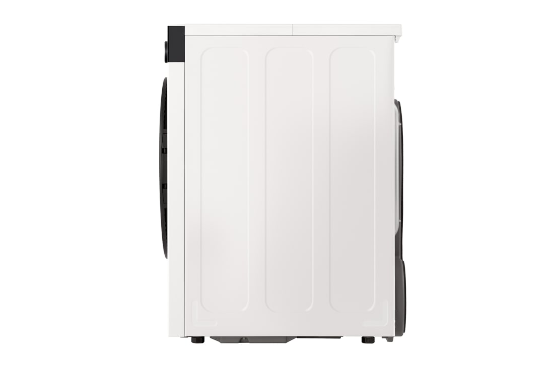 LG 9 kg, Eco Hybrid™ DUAL inverter toplotna pumpa za sušenje, kondenzator sa automatskim čišćenjem, ThinQ™ WiFi funkcija, Bočni pogled, RHX5009THB, thumbnail 13