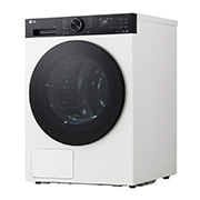 LG 9 kg, Eco Hybrid™ DUAL inverter toplotna pumpa za sušenje, kondenzator sa automatskim čišćenjem, ThinQ™ WiFi funkcija, Pogled sa leve strane, RHX5009THB, thumbnail 10