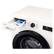 LG 7 kg, max. 1200 obrtaja/min., Mašina za pranje veša sa parom, Slim dubina, Pogled otvora za deterdžent, F2X10S7NWK, thumbnail 6