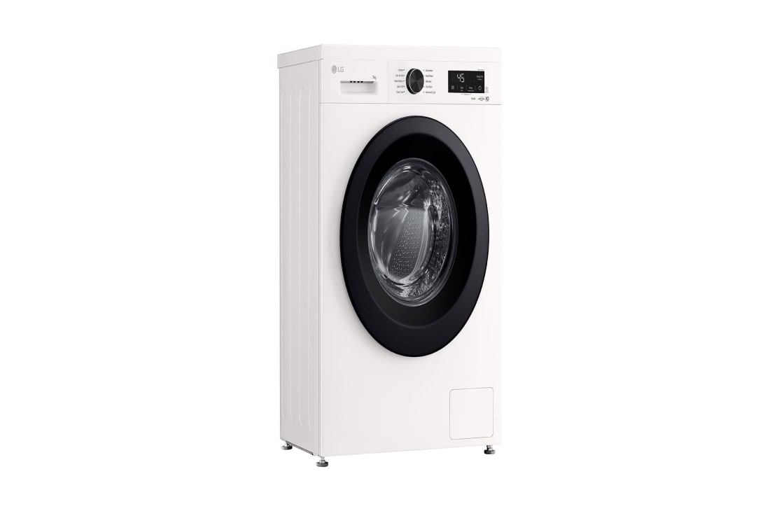 LG 7 kg, max. 1200 obrtaja/min., Mašina za pranje veša sa parom, Slim dubina, Pogled sa leve perspektive, F2X10S7NWK, thumbnail 8