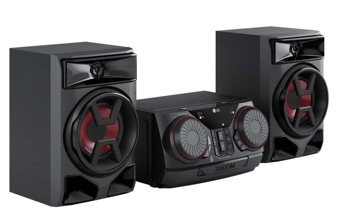 LG XBOOM CK43N, prikaz na 45 stepeni tako da leva strana bude napred, CK43N, thumbnail 3