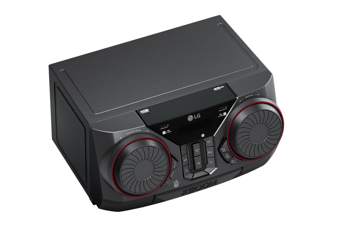 LG XBOOM CK43N, dijagonalni prikaz odozgo multimedijalnog prijemnika, CK43N, thumbnail 4