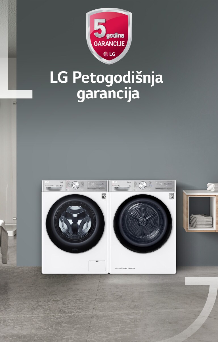 LG PETOGODIŠNJA GARANCIJA 