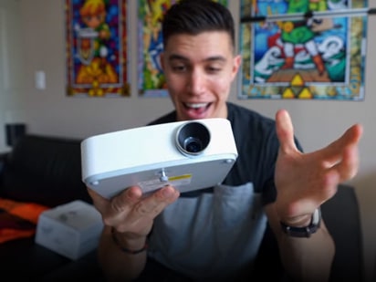 LG CineBeam influenser – Karl Conrad