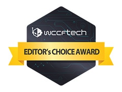 Logotip Wccftech Editor's Choice Award