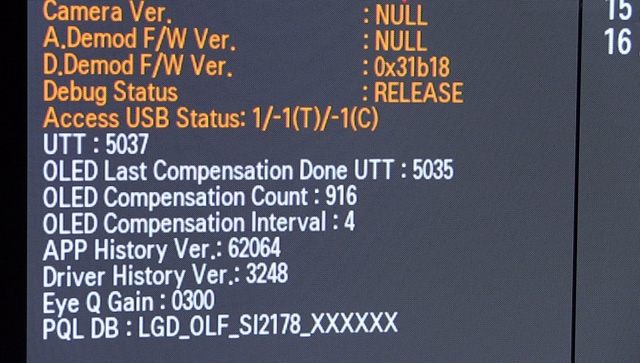 Наработка часов телевизора. LG compensation Interval. OLED на сколько часов.