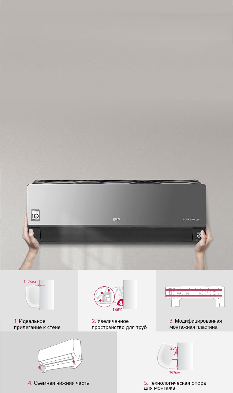 LG Простая и быстрая установка