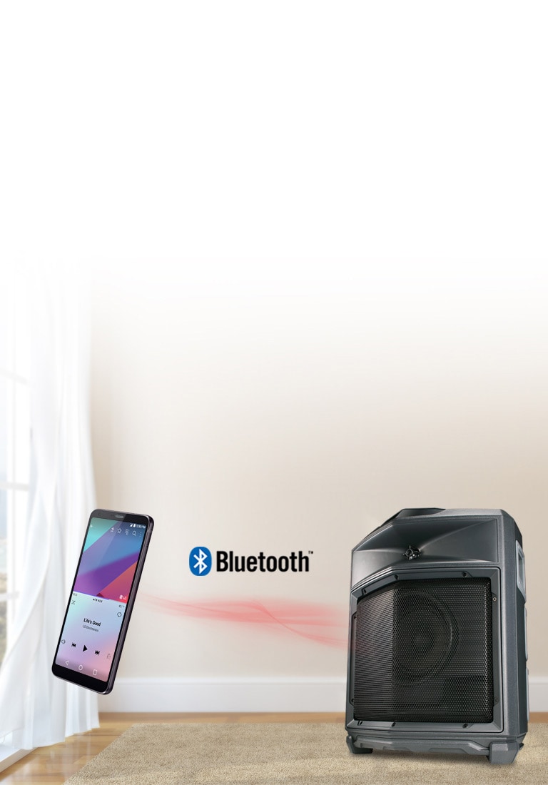 Разбудите LG XBOOM FJ3 по Bluetooth2