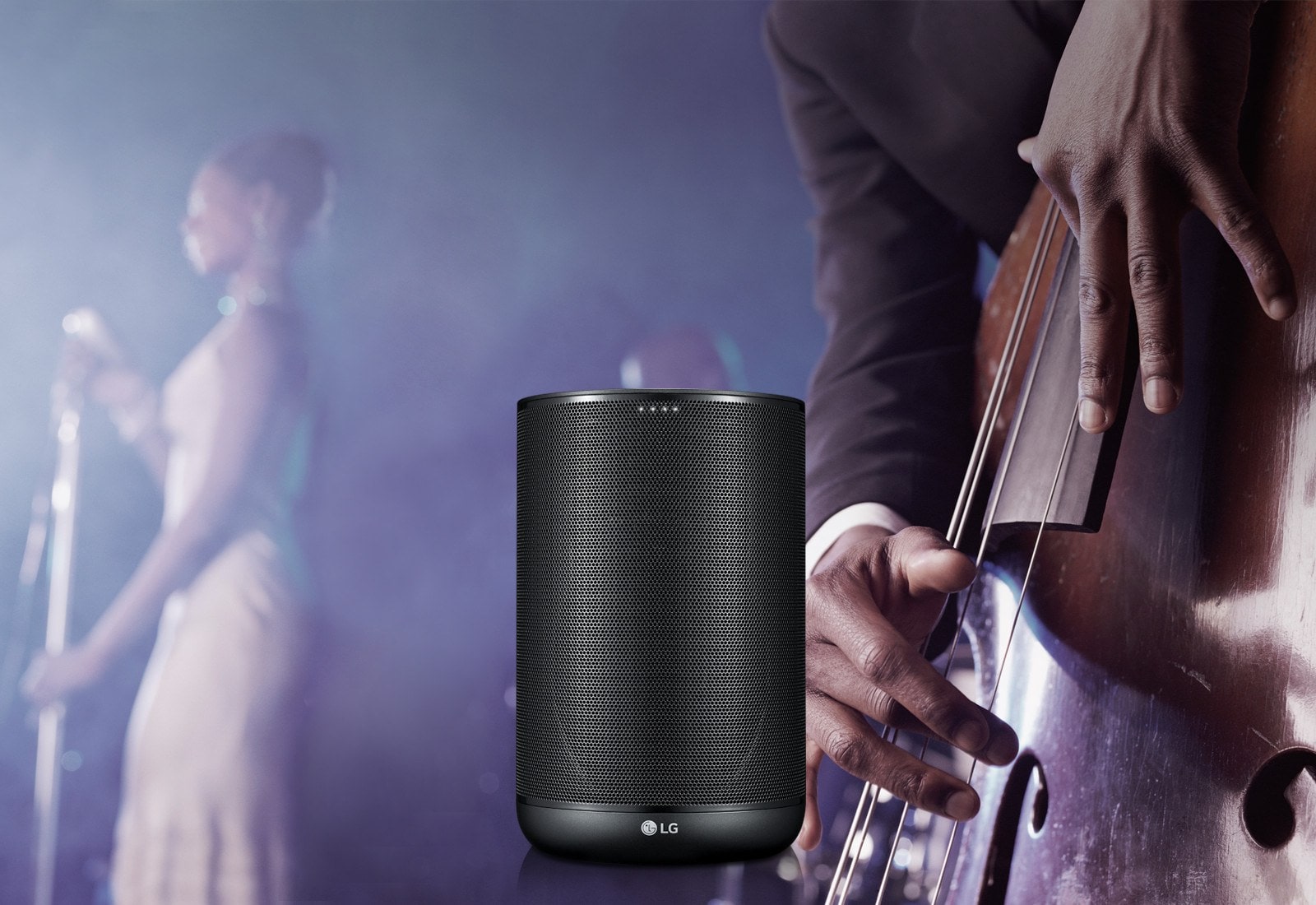 Умная колонка с Алисой AI LG XBOOM WK7Y - купить | LG RU