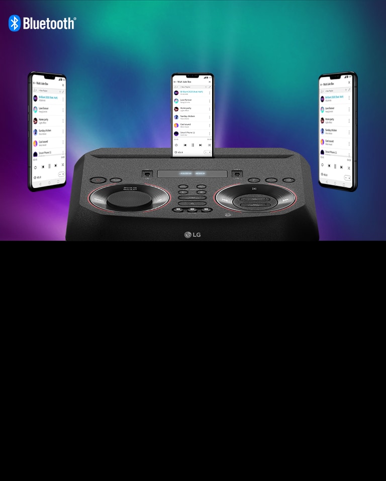 Многофункциональное приложение XBOOM c Bluetooth