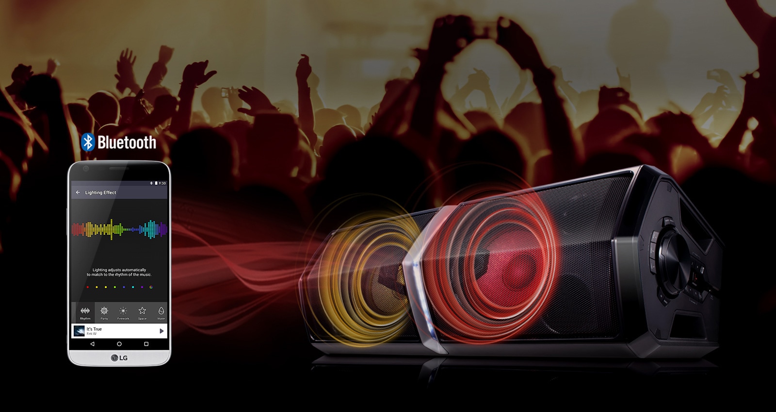 Lg fh6 led party speakers cheap