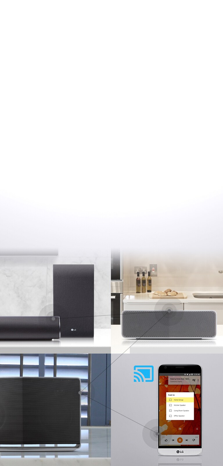 Единая музыкальная система с Chromecast Audio2