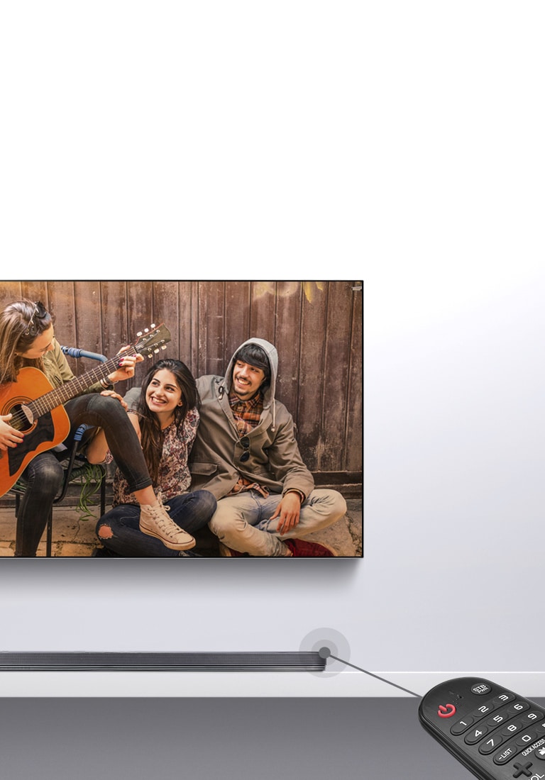 Управление<br>с помощью пульта<br>от ТВ2