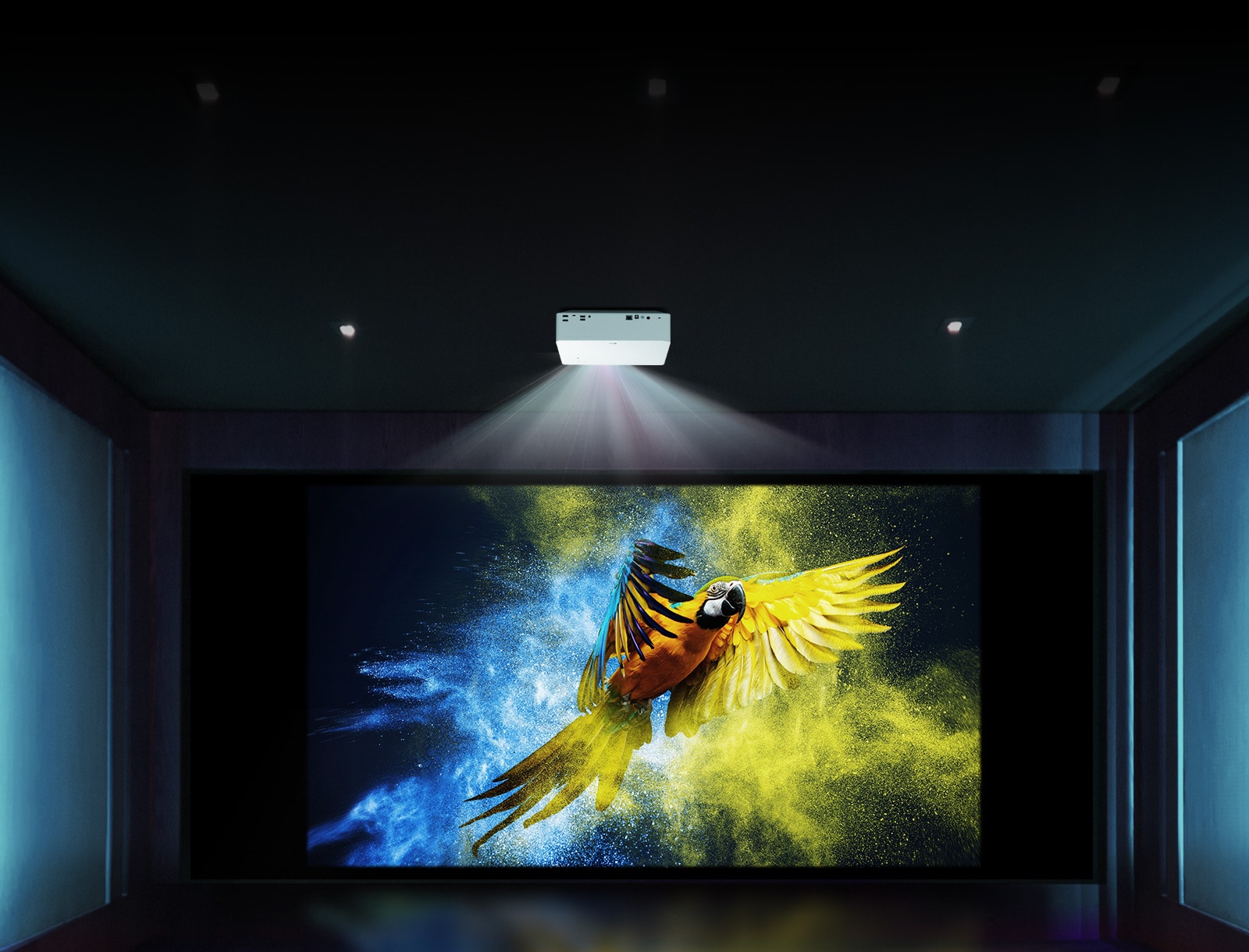 Проектор LG UHD Потрясающий домашний кинотеатр 4K