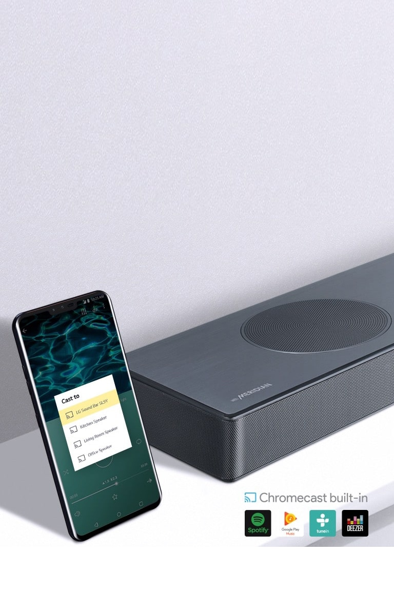 Встроенный Chromecast
