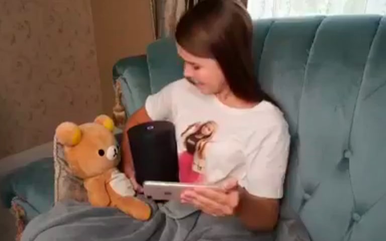 Чаепитие с умной колонкой от LG 4