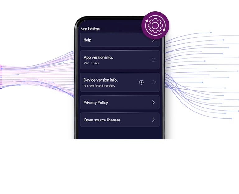 4. Будьте в курсе c игровой колонкой LG UltraGear2