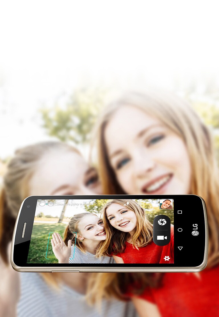 Съемка по жесту руки