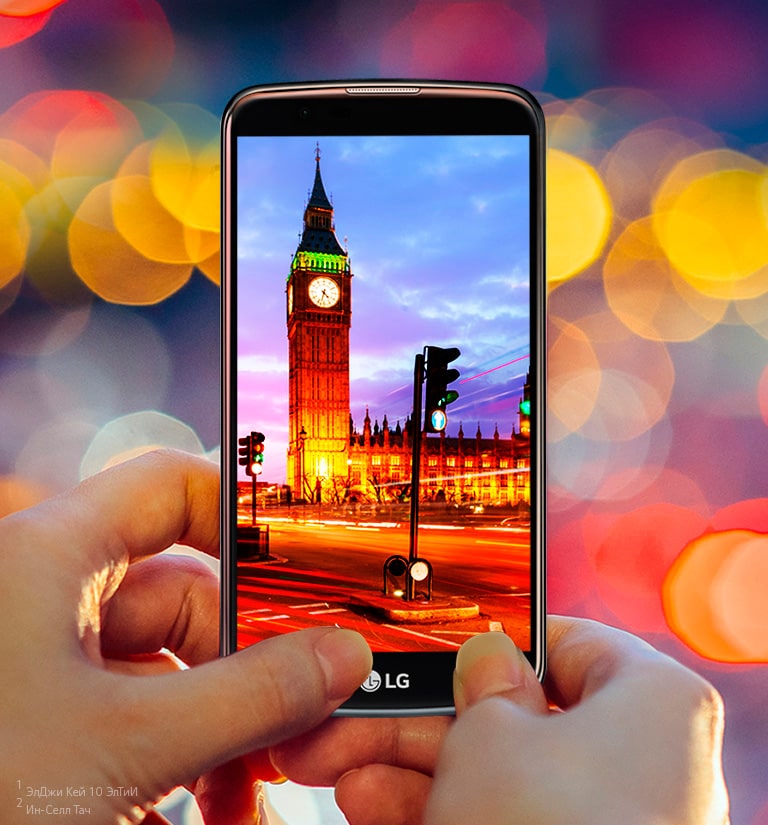 HD-дисплей 5,3'' с технологией     IN-CELL TOUCH2