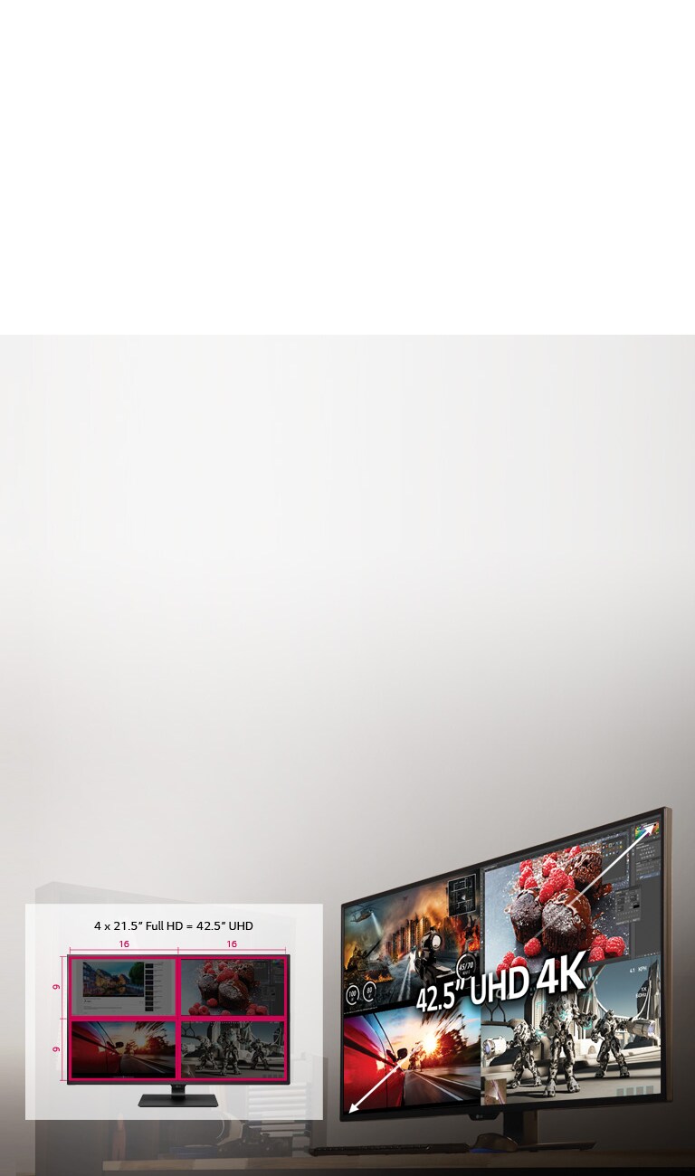 42.5 UHD 4K IPS Монитор2