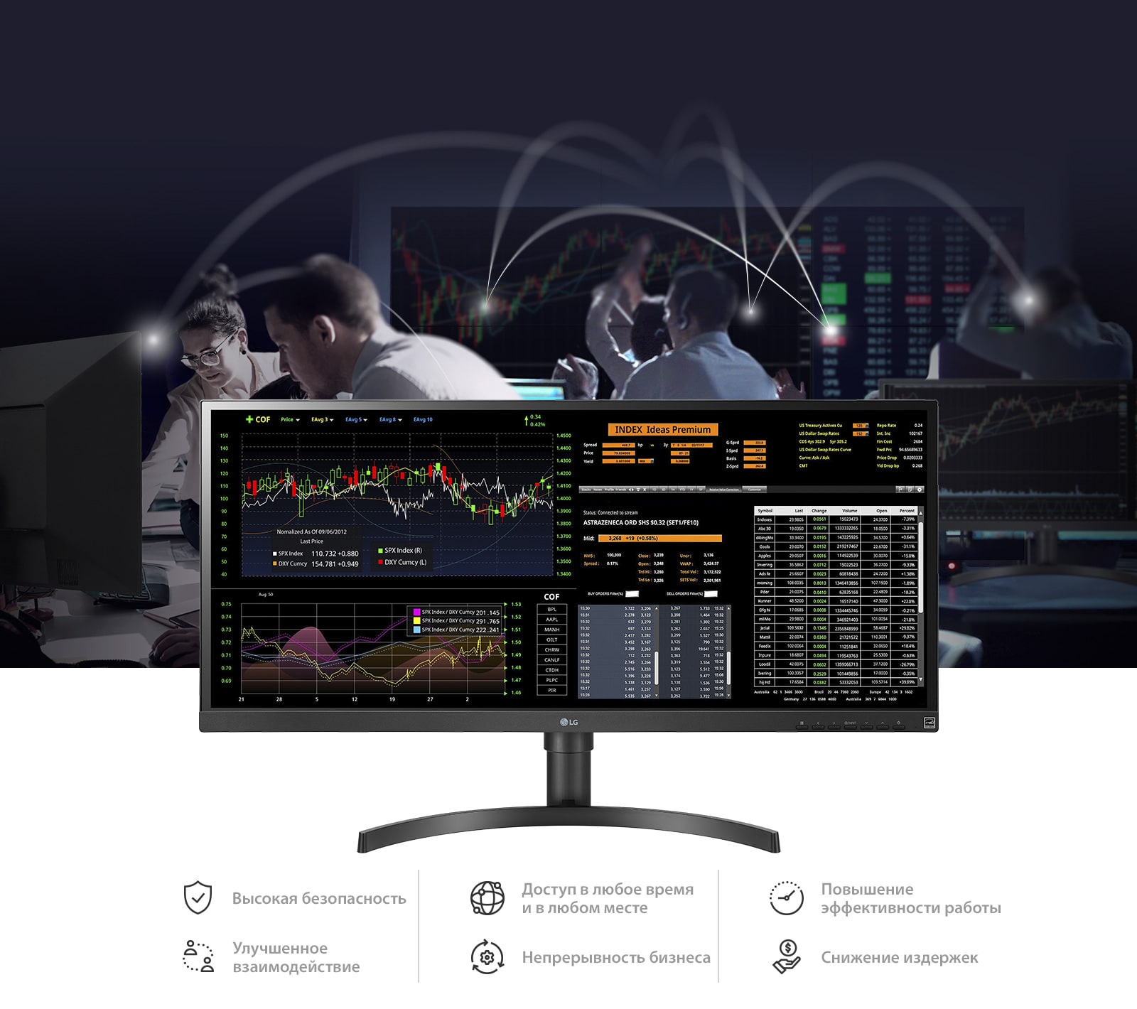 Производительность и эффективность LG 34CN650W