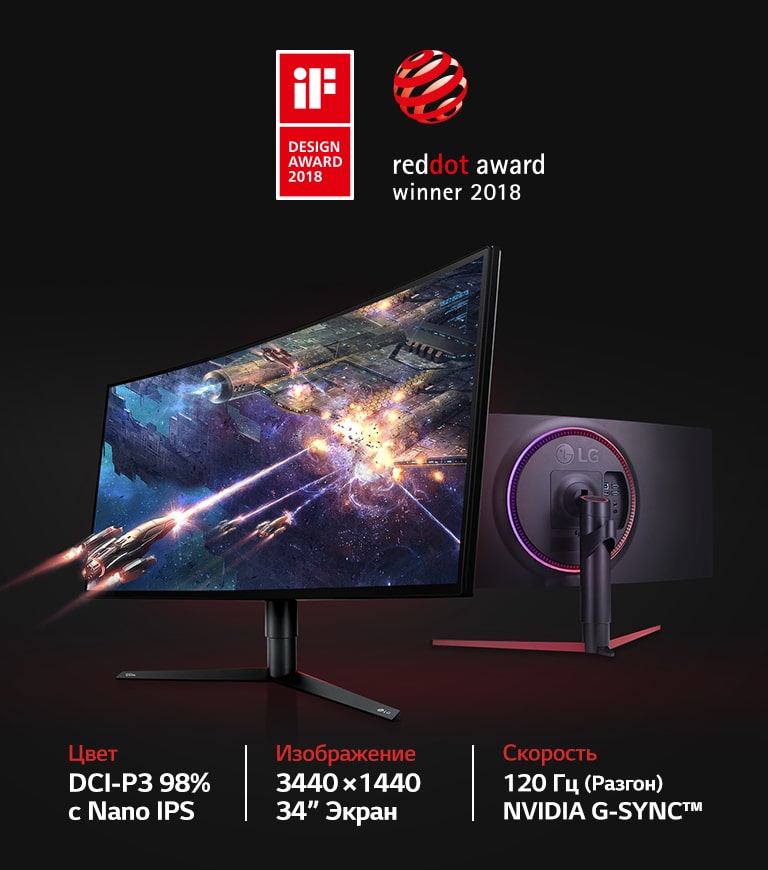 Игровой монитор 34GK950G-B