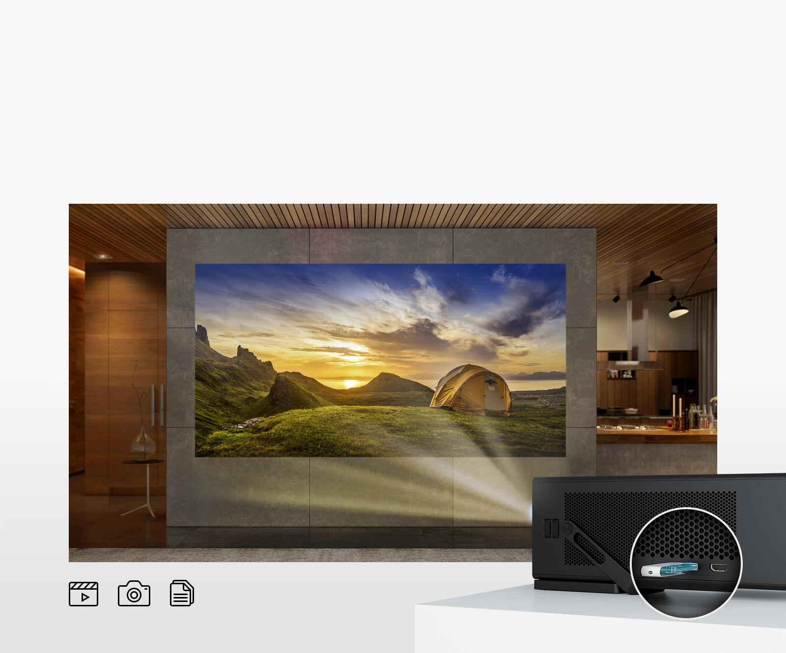 Проектор лазерный LG HU80KG - купить, цены | LG RU