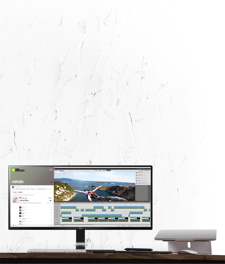 LG 21:9 изогнутый UltraWide монитор