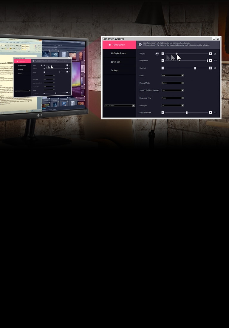 Выбор заранее настроенных параметров<br>одним щелчком мыши2