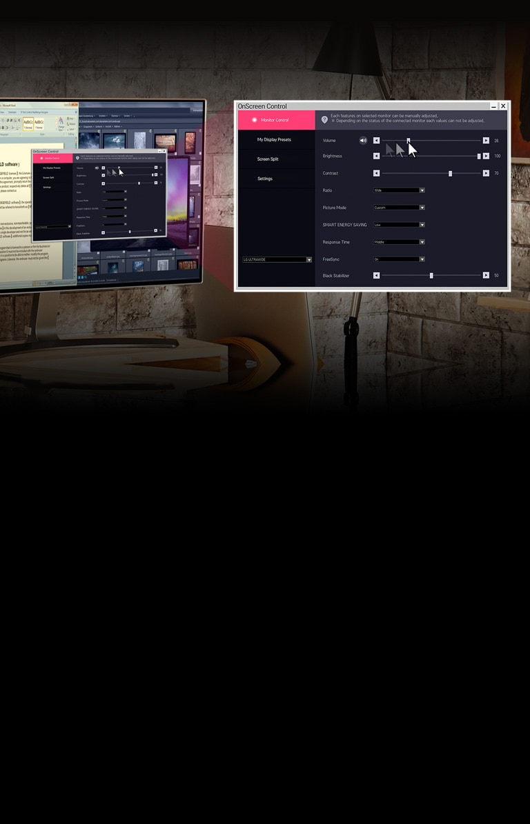 Выбор заранее настроенных параметров<br>одним щелчком мыши2