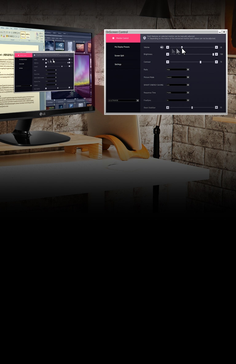 Выбор заранее настроенных параметров одним щелчком мыши2