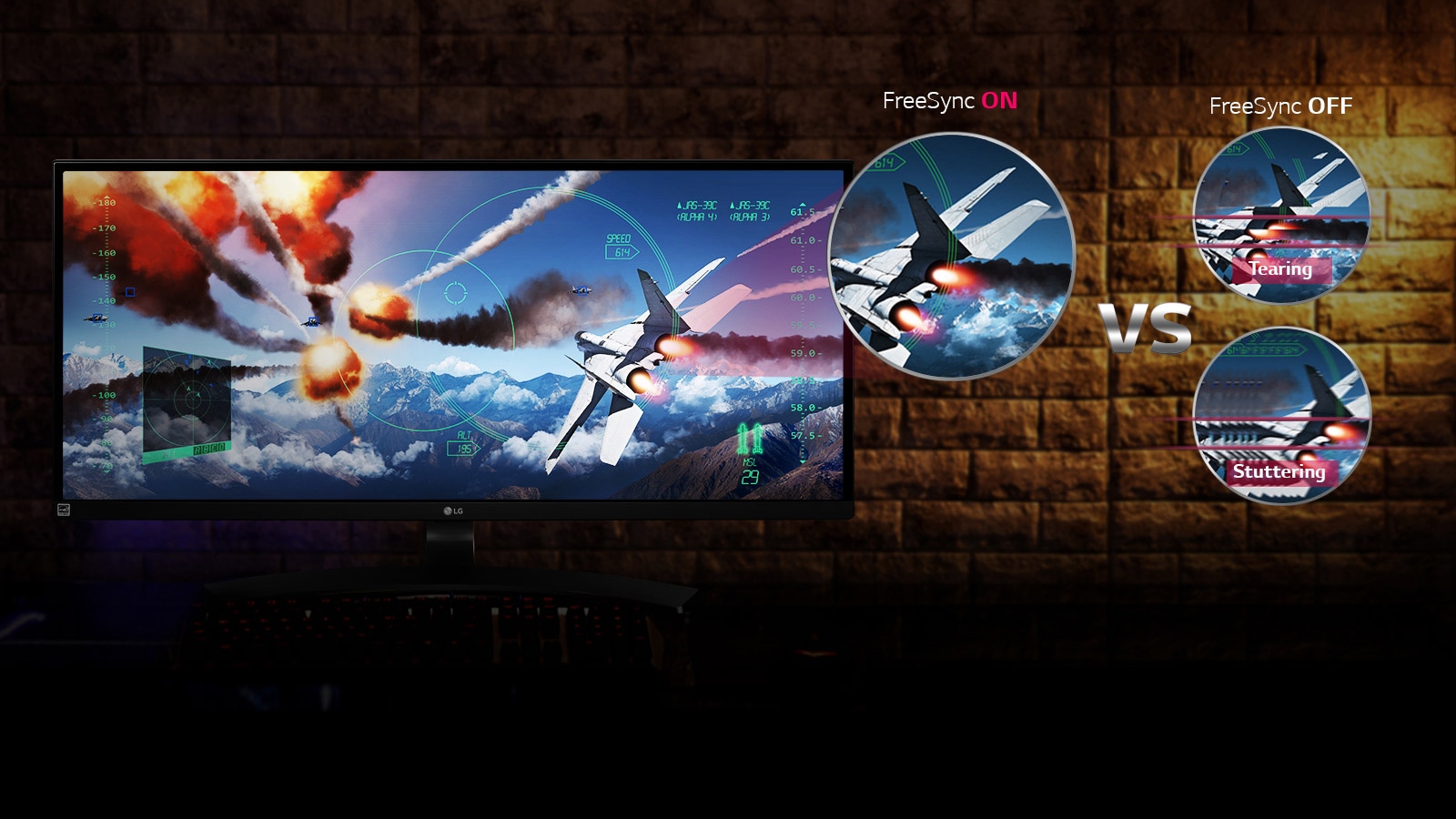 Сверхширокий обзор и технология FreeSync1