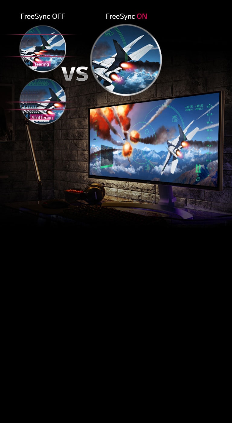 Четкое и реалистичное изображение в играх благодаря функции FreeSync2