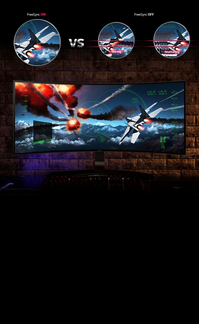 Объединение технологий FreeSync и UltraWide™ формата 21:92