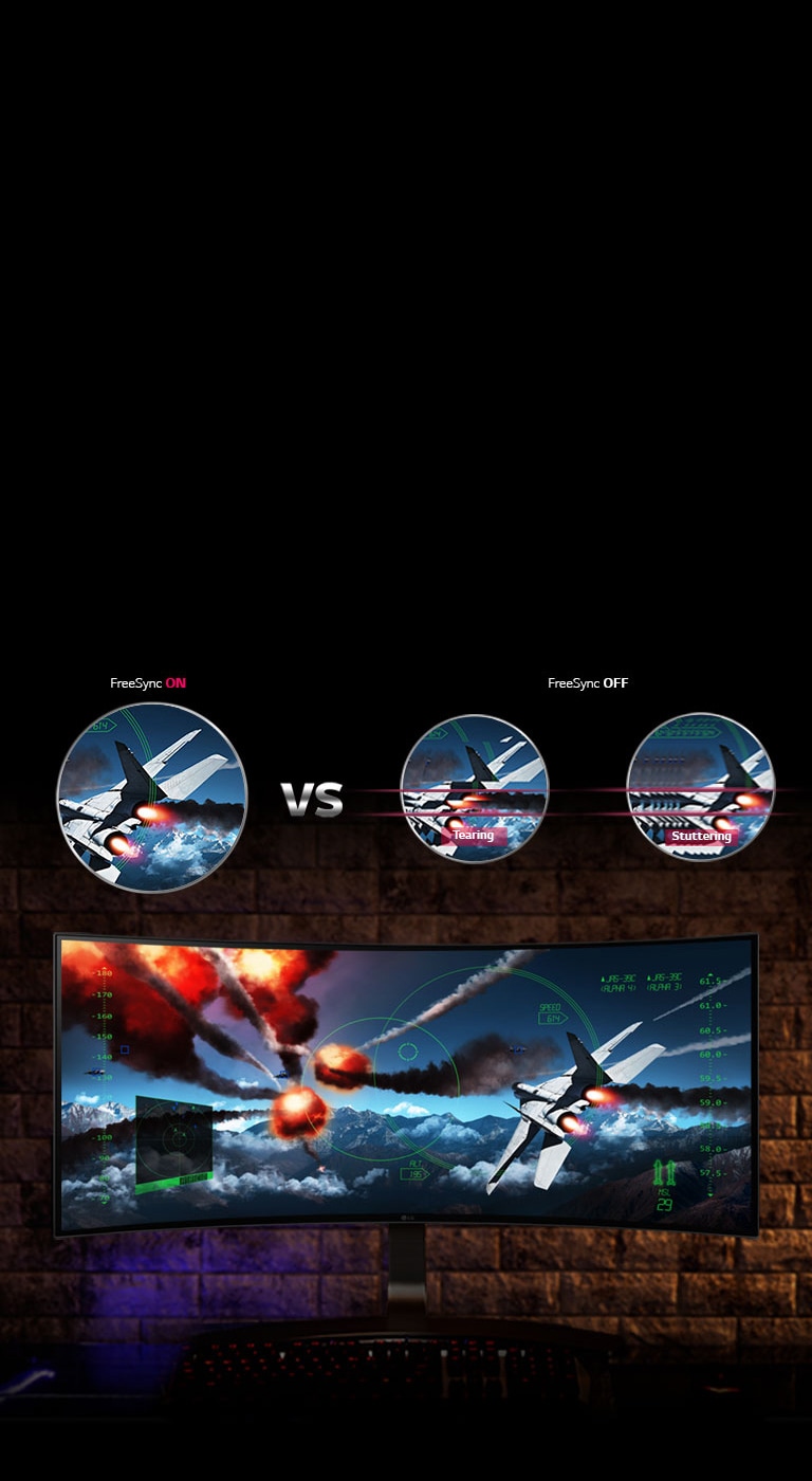 Объединение технологий FreeSync и UltraWide™ формата 21:92