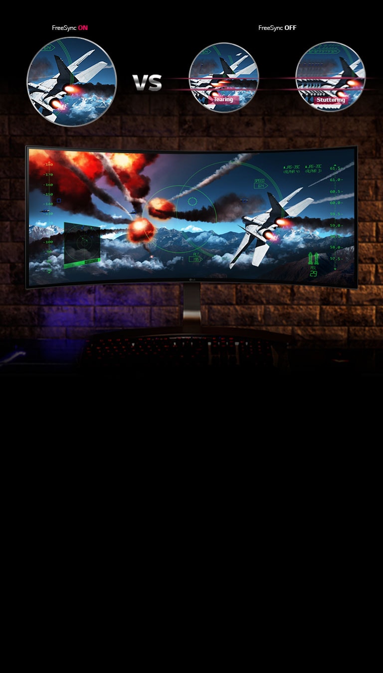 Объединение технологий FreeSync и UltraWide™ формата 21:92