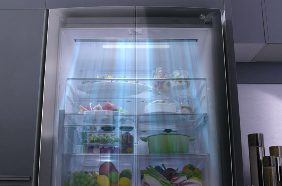 Технологии свежести Холодильник LG  DOORCOOLING+
