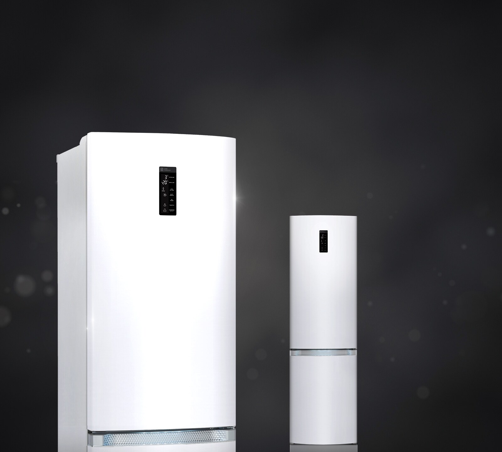 Премиальная серия с нижней морозильной камерой1