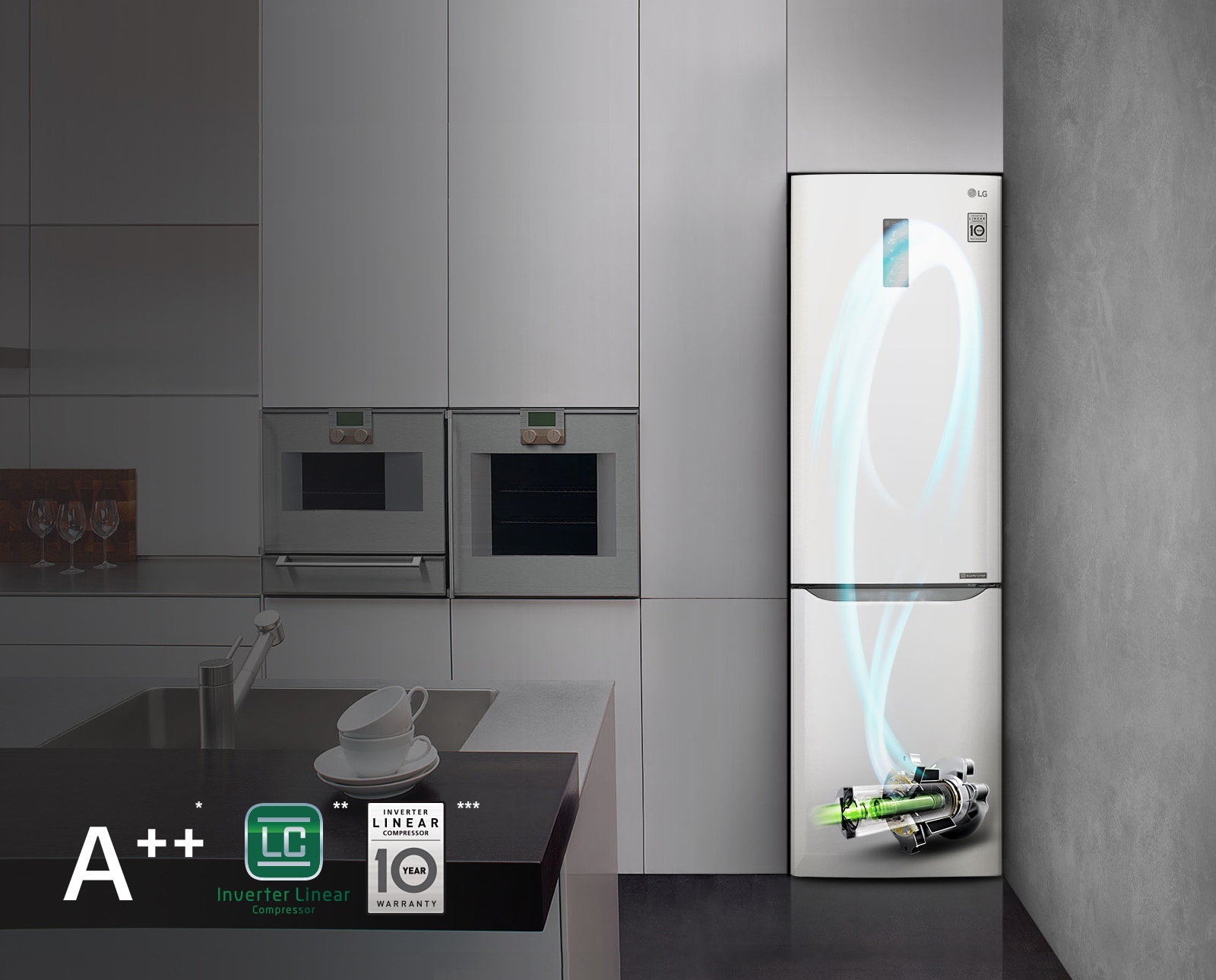 Инверторный линейный компрессор