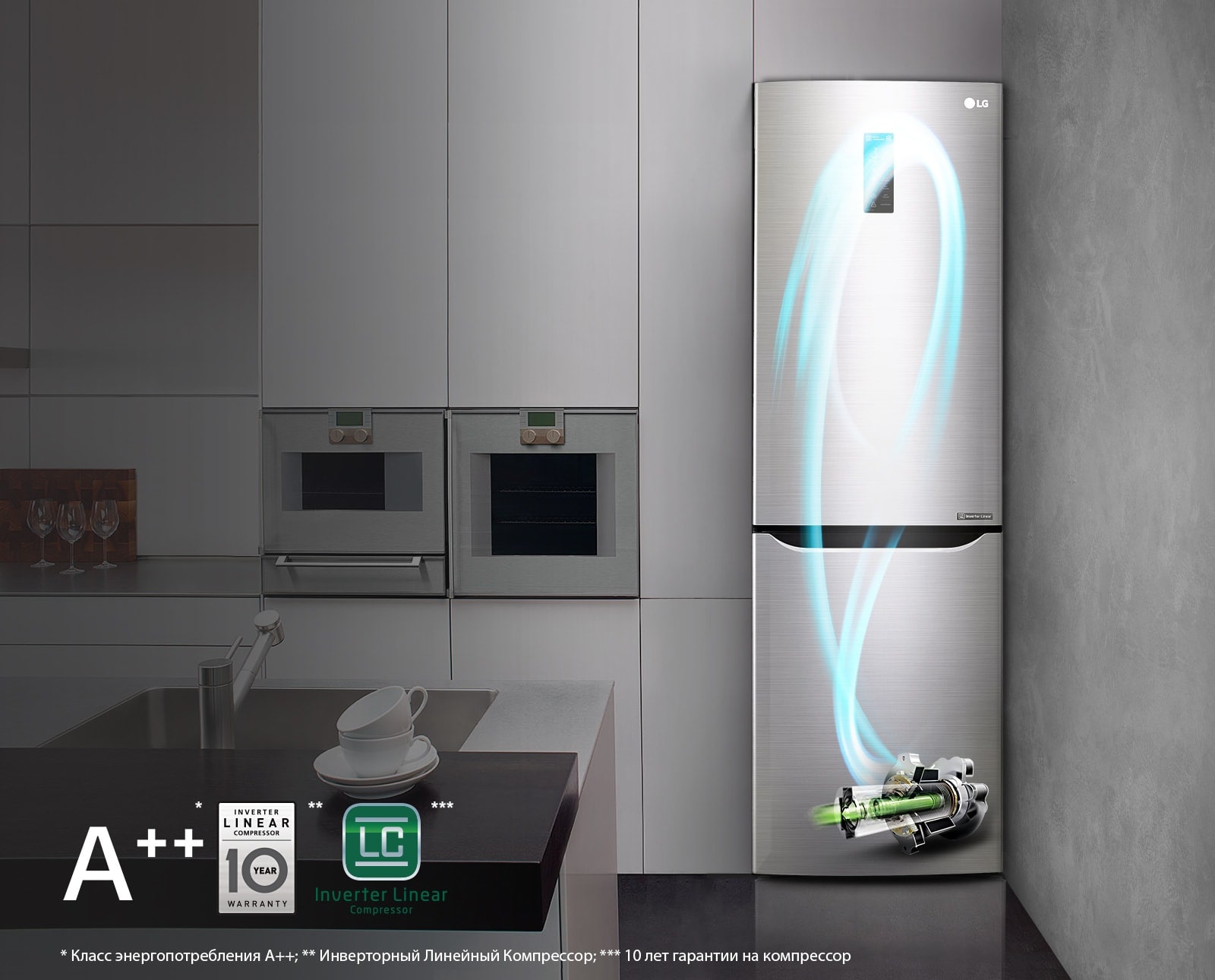 Инверторный Линейный Компрессор 1