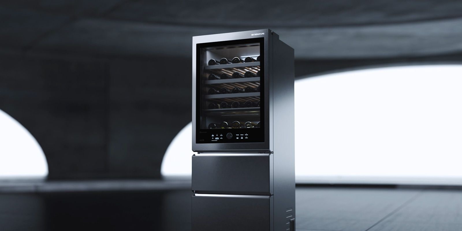 Описание дизайна и технологии винного шкафа