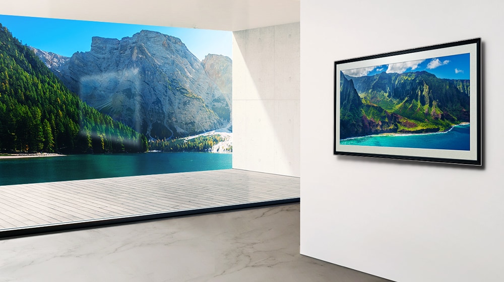 LG OLED Новая серия впечатляющих природных ландшафтов гармонично дополнит ваш интерьер