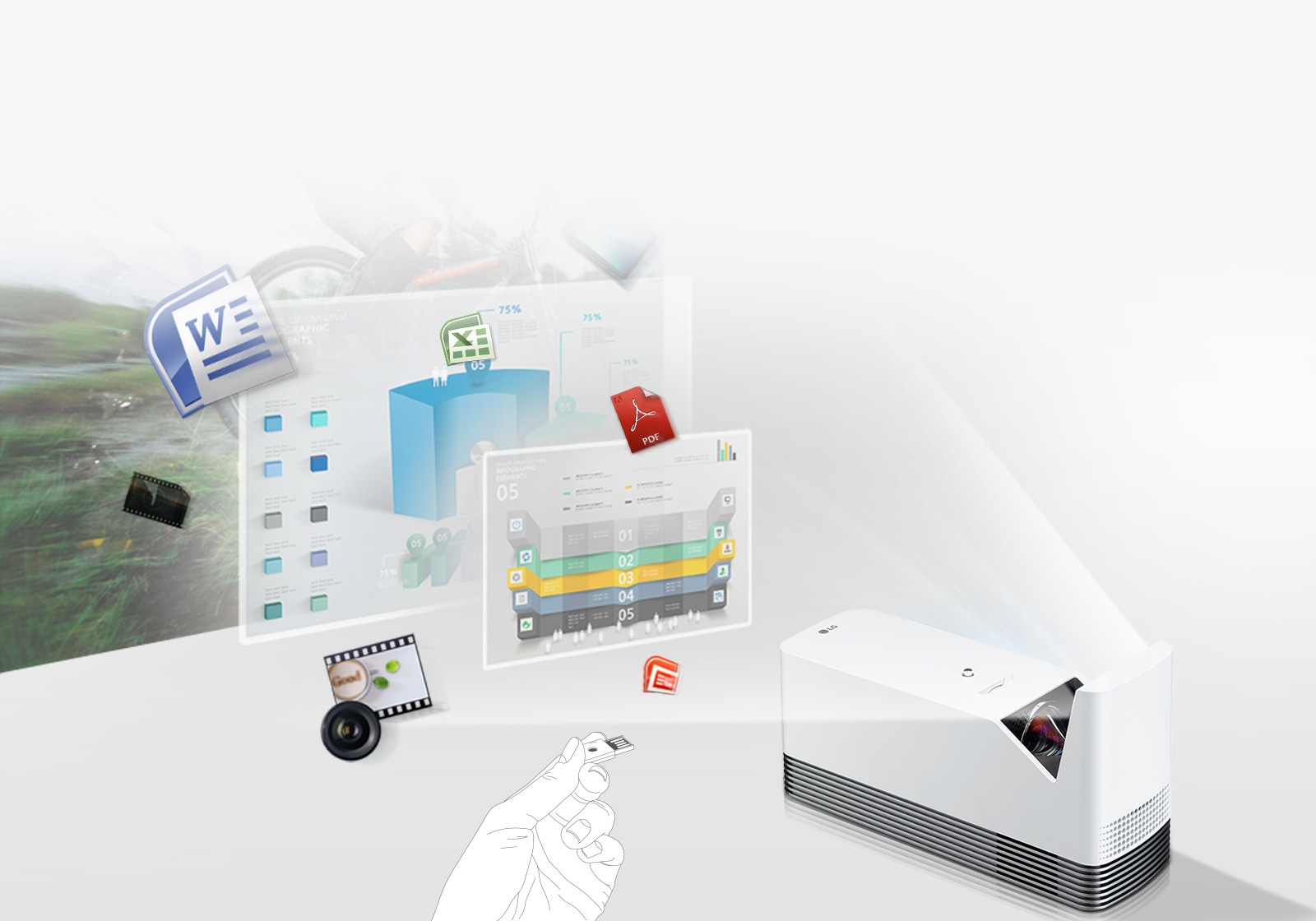 Воспроизведение файлов с USB1